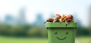 Hold matavfallsbeholderen renere med biosekker 